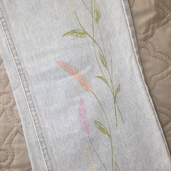 Vintage Polo Ralph Lauren Painted Cropped Flare - Picture 3 of 10